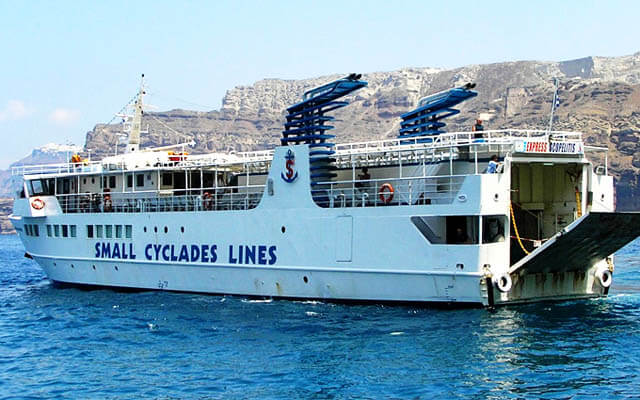 Fähre Express Skopelitis ausgezeichnet für sein Angebot zu den Kleinen Kykladen-Inseln