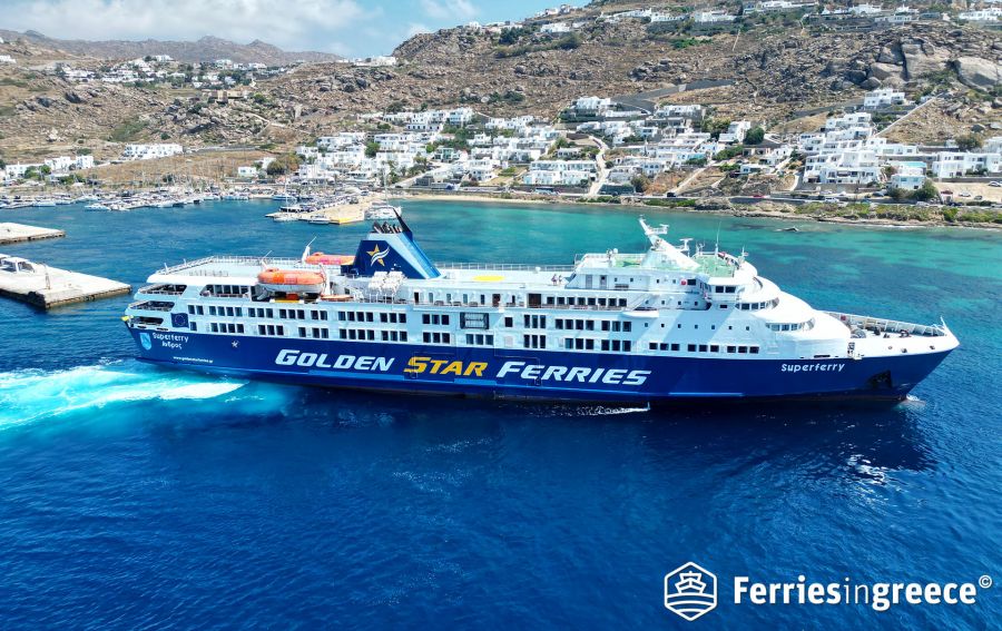 Superferry of Golden Star Ferries: Info & Photos | FerriesinGreece