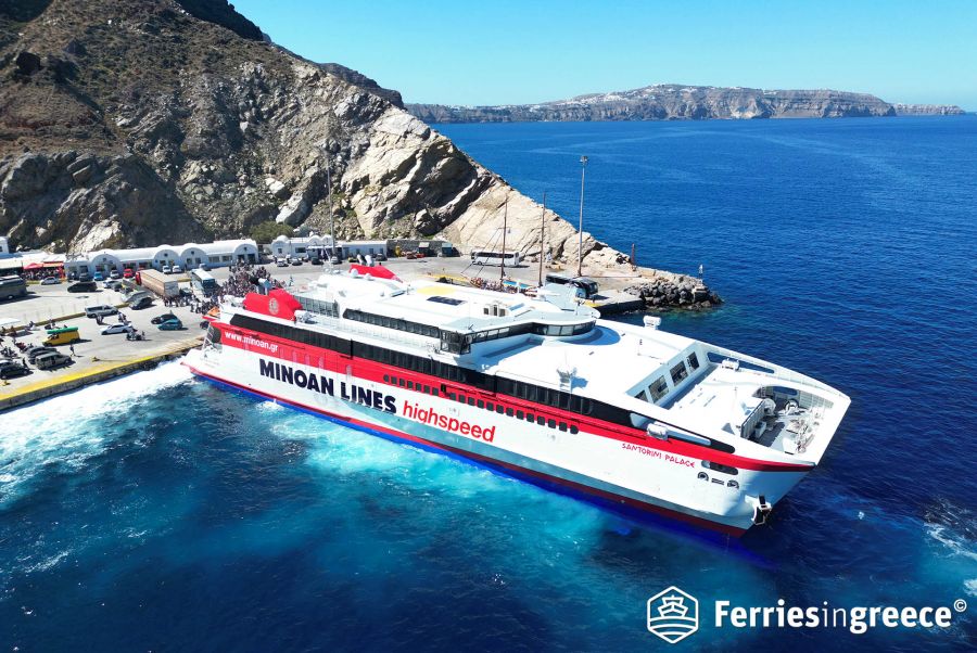 Ferry Crète Héraklion Santorin Horaires Et Prix Réservez En Ligne